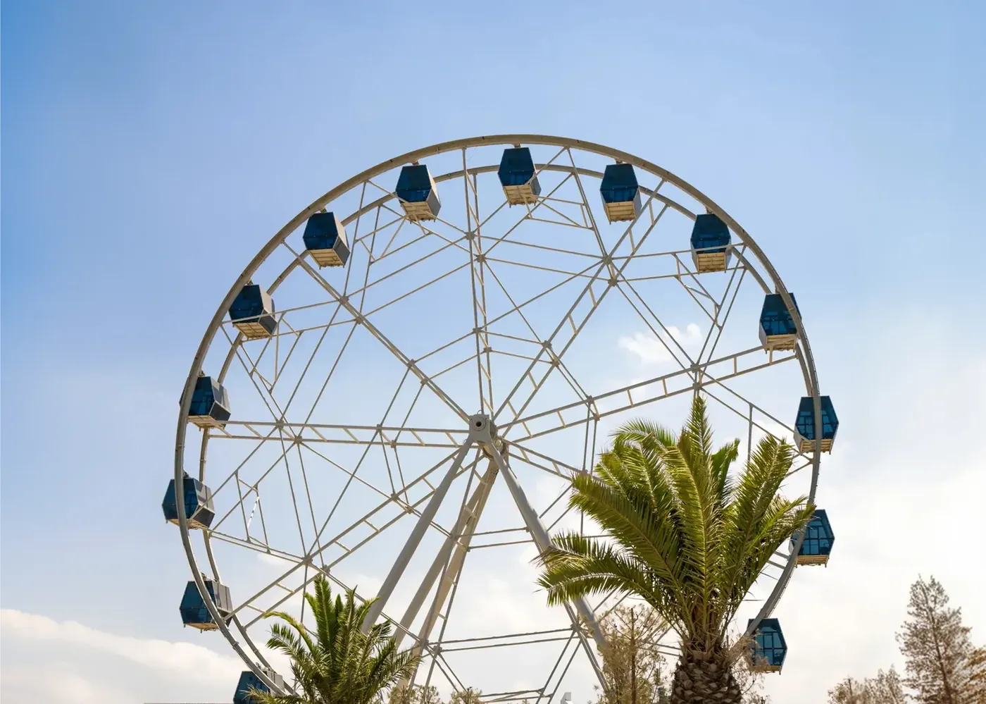 גלגל ענק עם תאים סגורים
